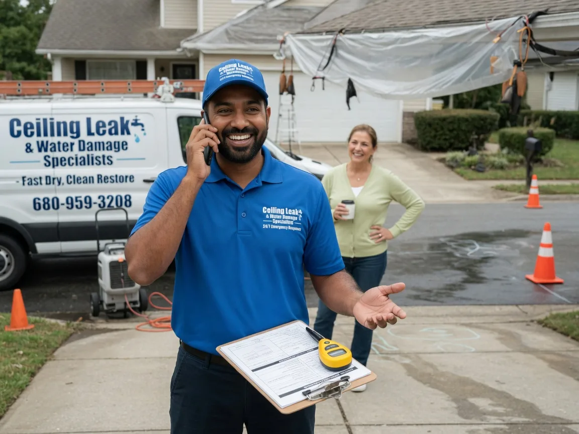 Ceiling Leak Cleanup Coulters, PA FAQs